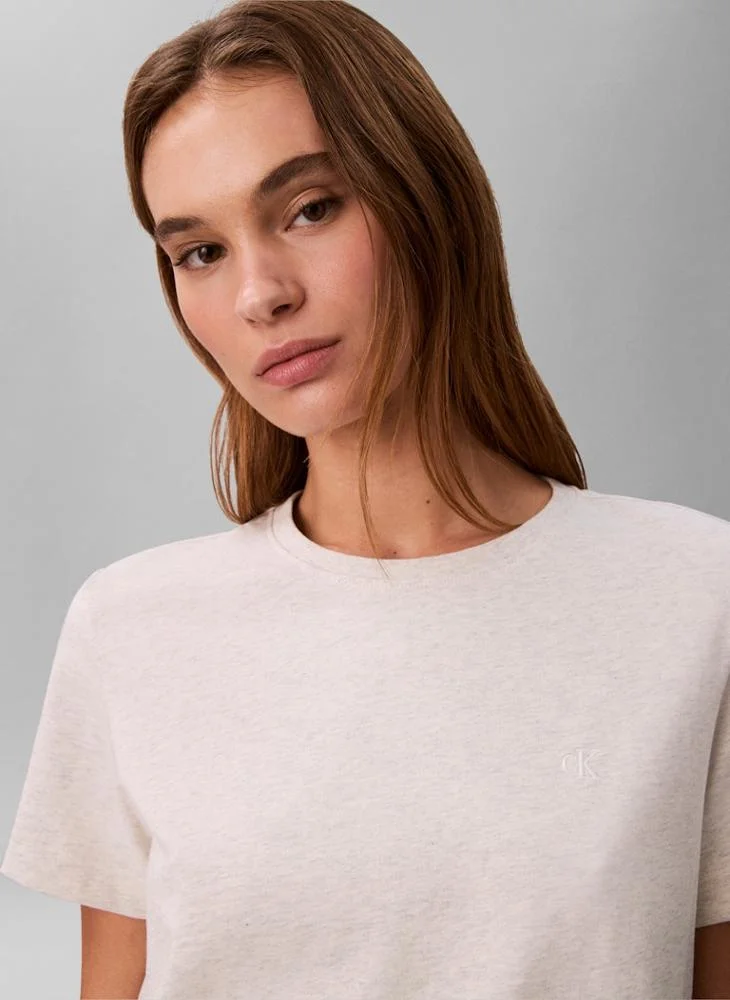 Calvin Klein Jeans Logo Crew Neck T-Shirt